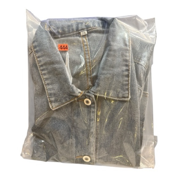 Light Blue Denim Jacket‎ Size XXL - Picture 8 of 8